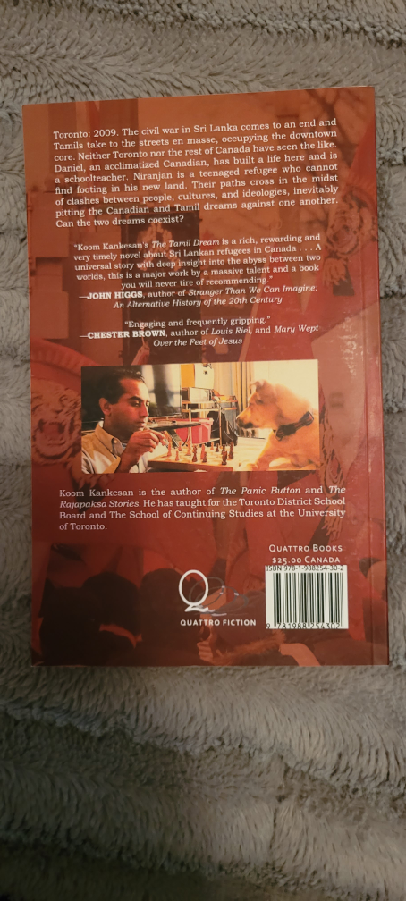 The Tamil Dream by Koom Kankesan  (Novel) - photo 2