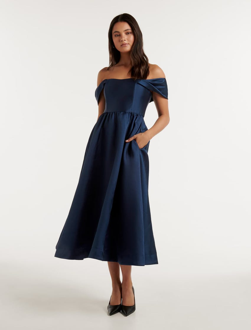 Ever new/Forever new one ahoulder dress- Never worn with the tag thumbnail