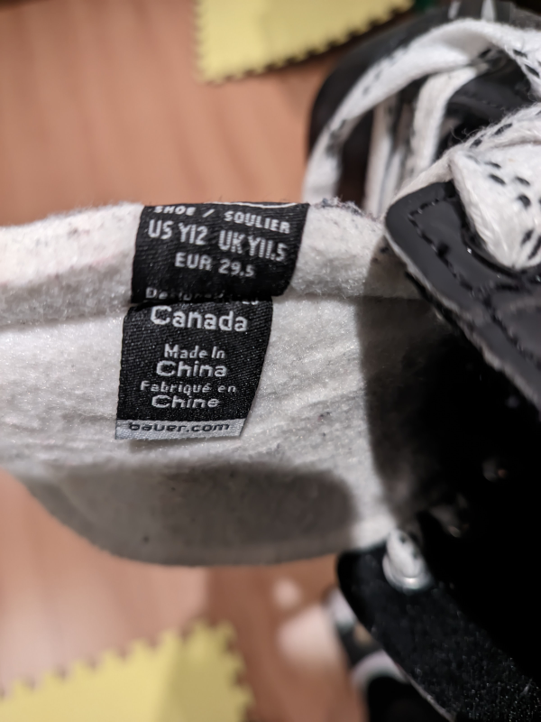 Bauer Supreme One.4 Youth Ice Skates (Size Y12) image indicator(2)