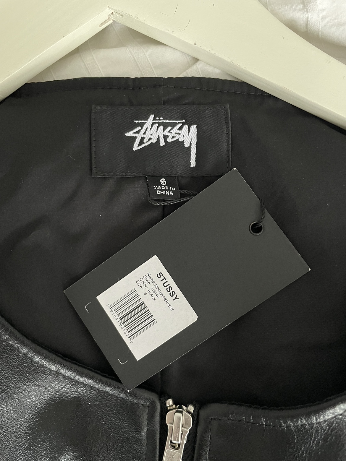 Stussy leather vest - BNWT - photo 4