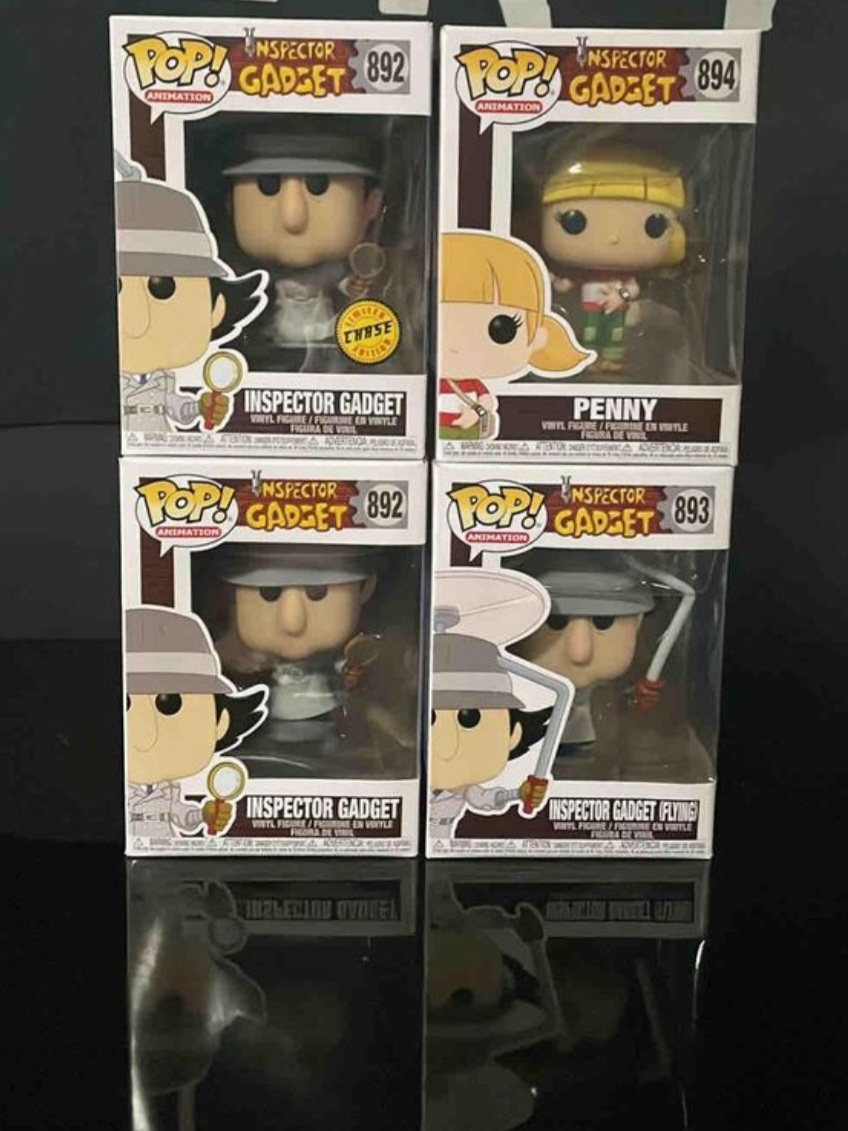 inspector gadget bundle 4pops chase included