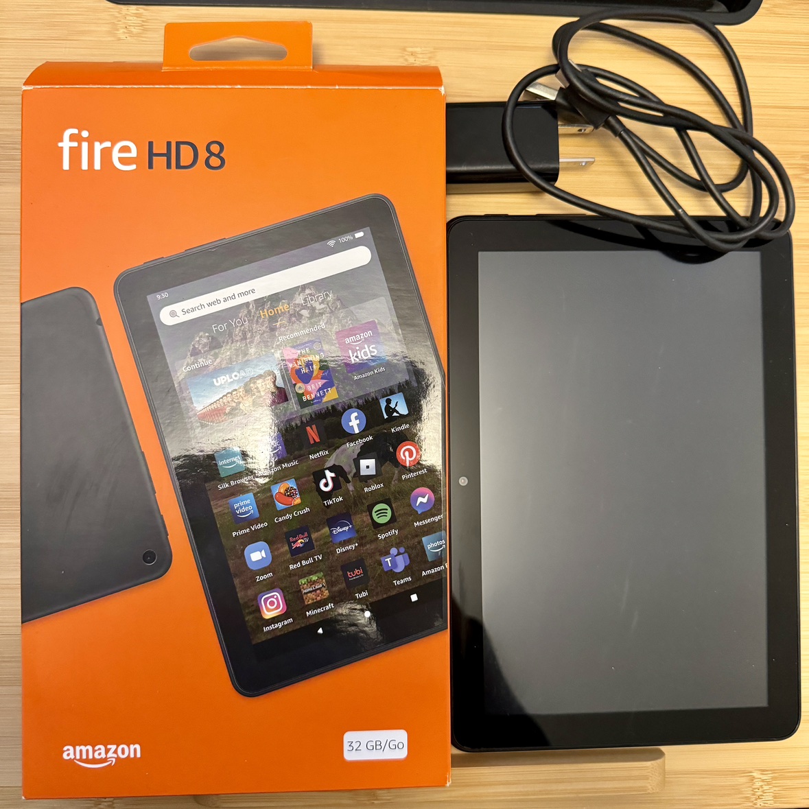 Like New Amazon Fire HD 8 Tablet - 32gb - 8” - 12th gen thumbnail