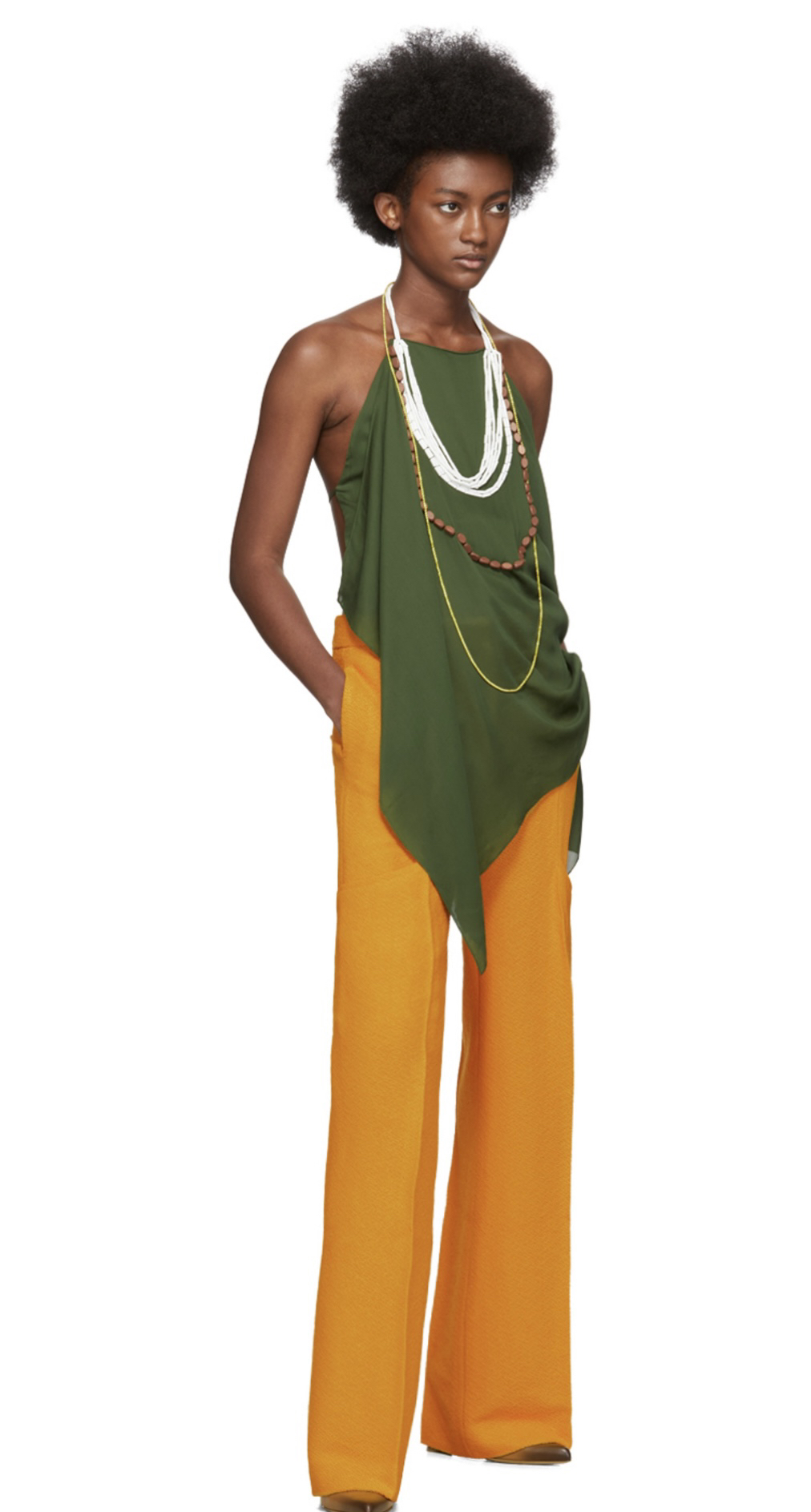 New with tags Jacquemus green halter top - photo 5