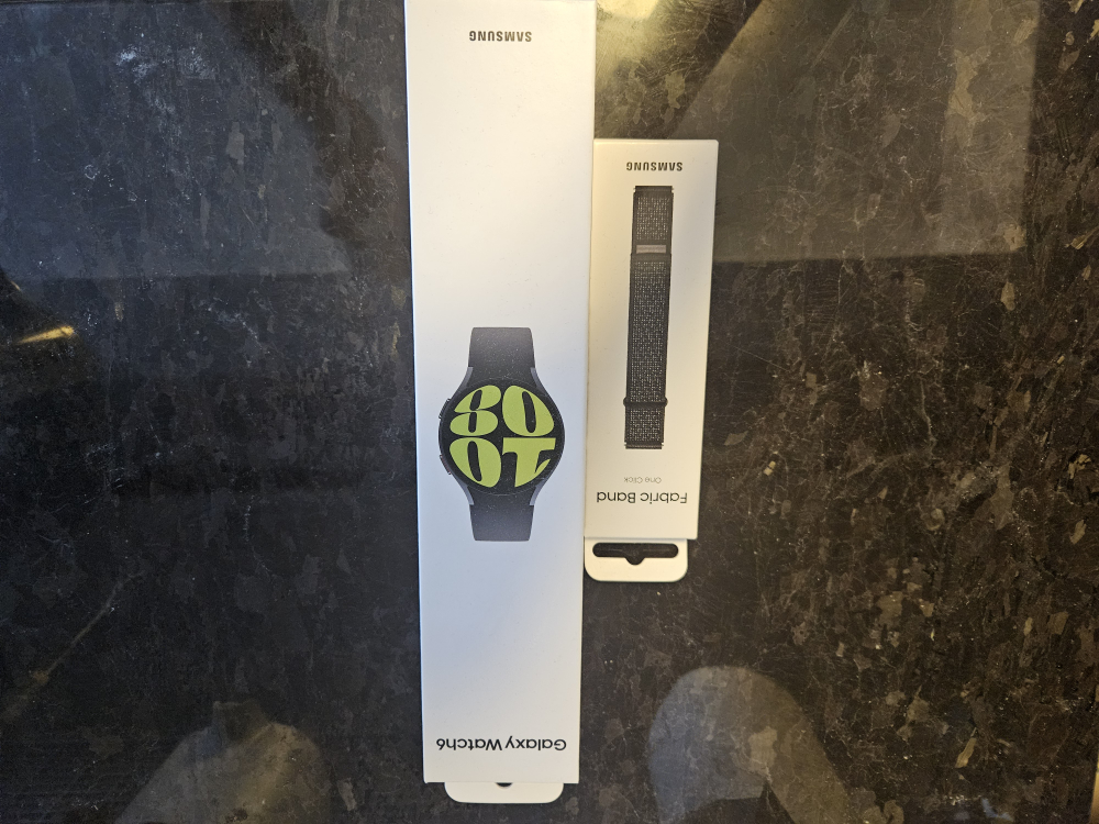 Samsung Watch 6 44mm Black With Strap