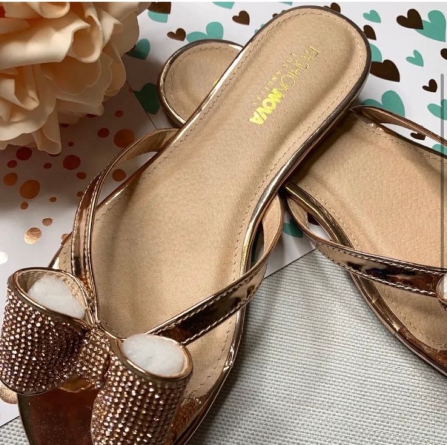 Fashion Nova' Bow Tie Sandals - photo 3