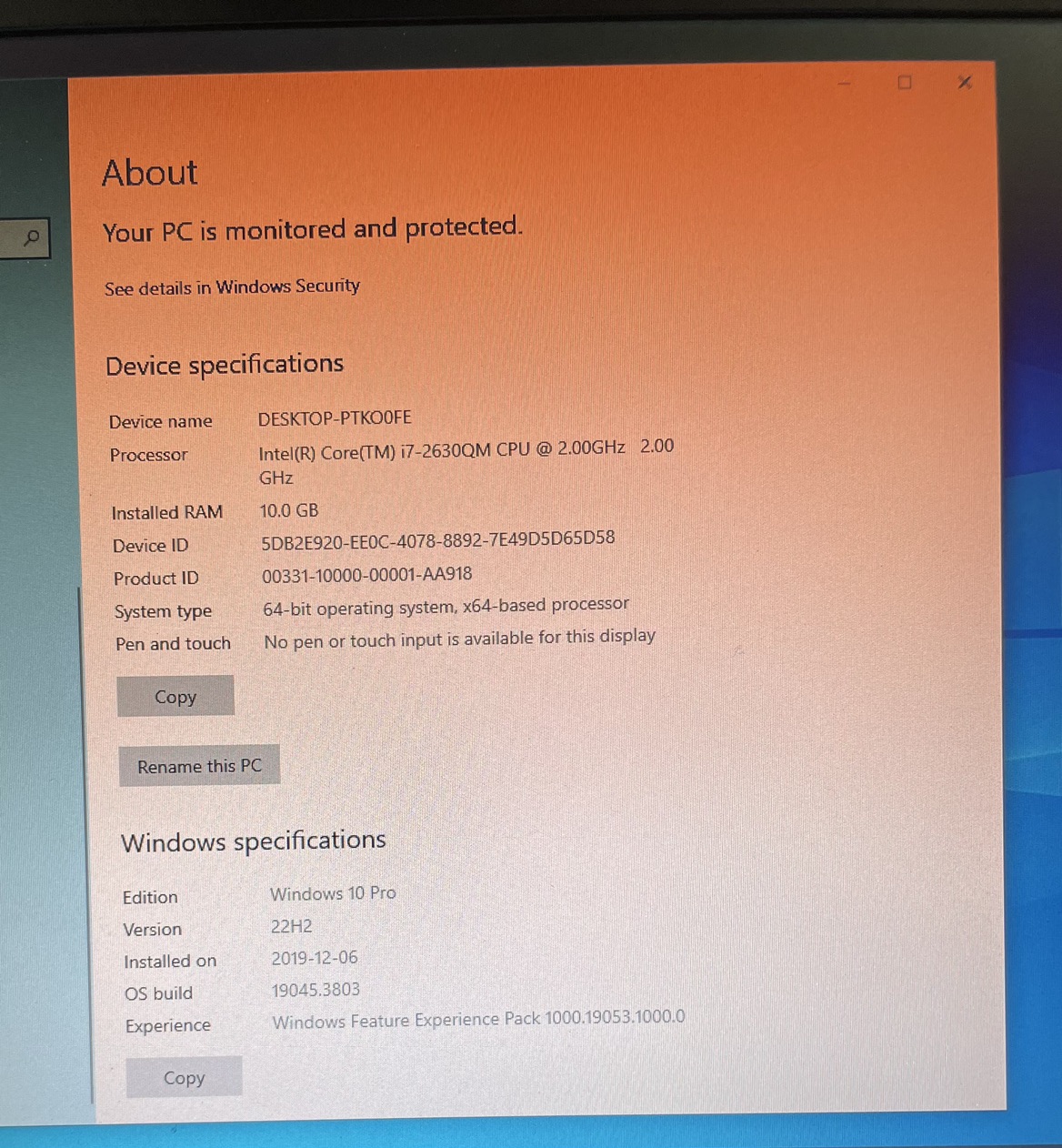 HP laptop EliteBook 8460w - photo 4