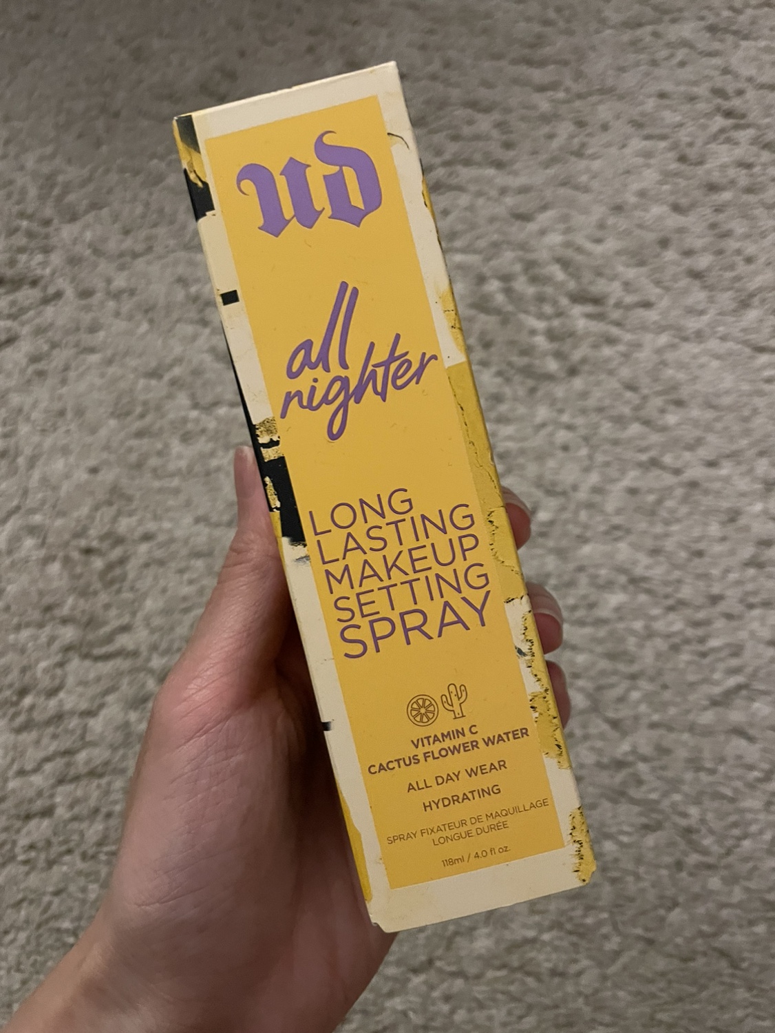 NEW Urban Decay Vitamin C Makeup Setting Spray