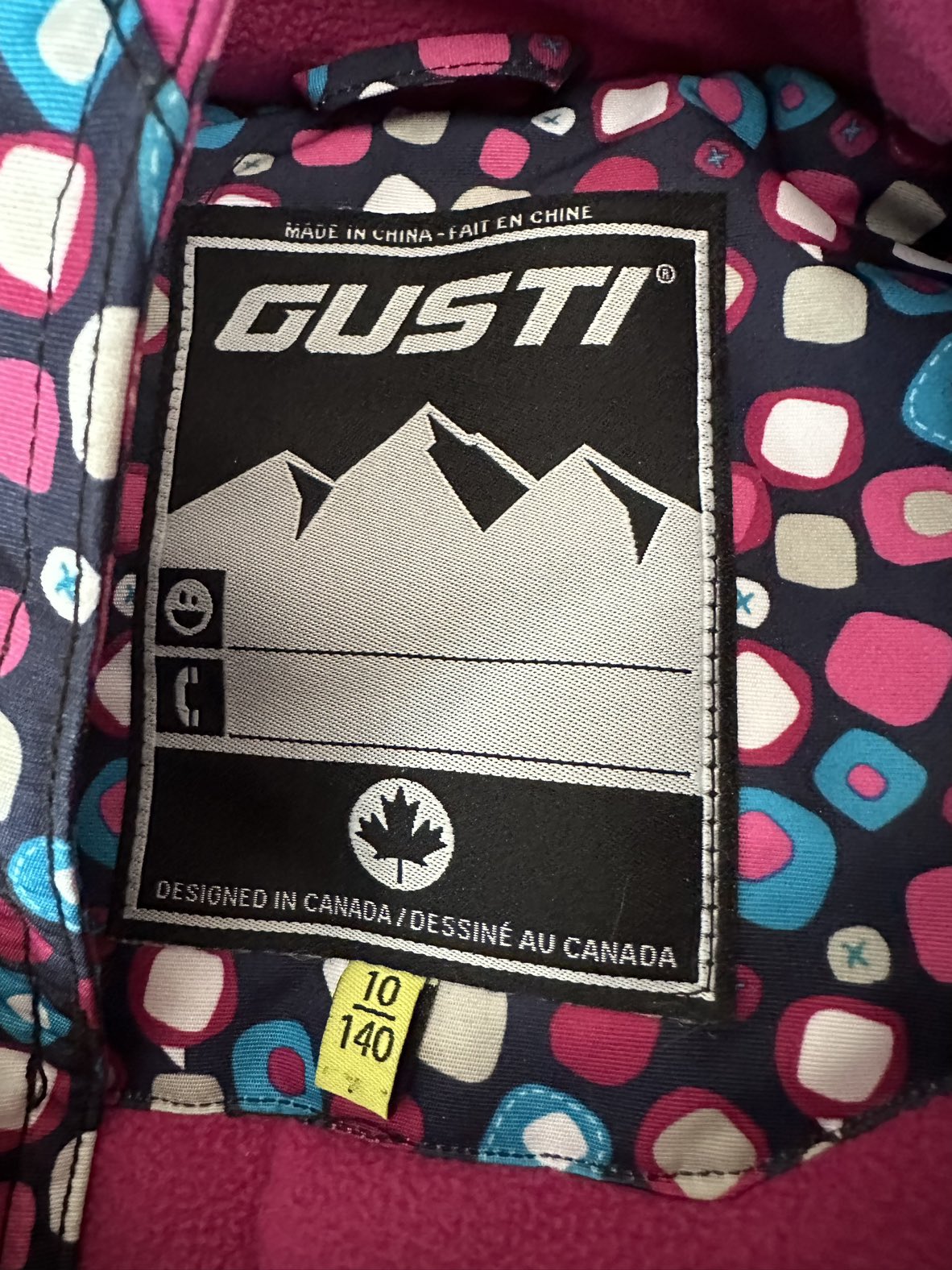 Gusti Girls 2 pcs snowsuit size 10 image indicator(4)