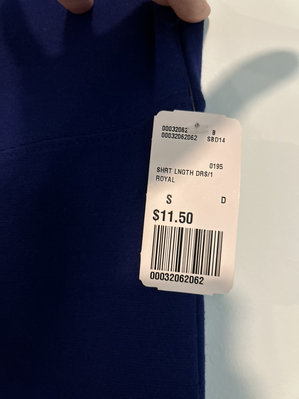 Blue fitted dress - photo 4