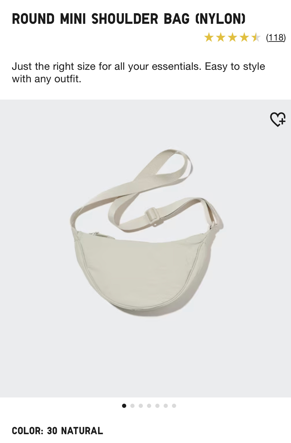 Viral Uniqlo bag BNWT