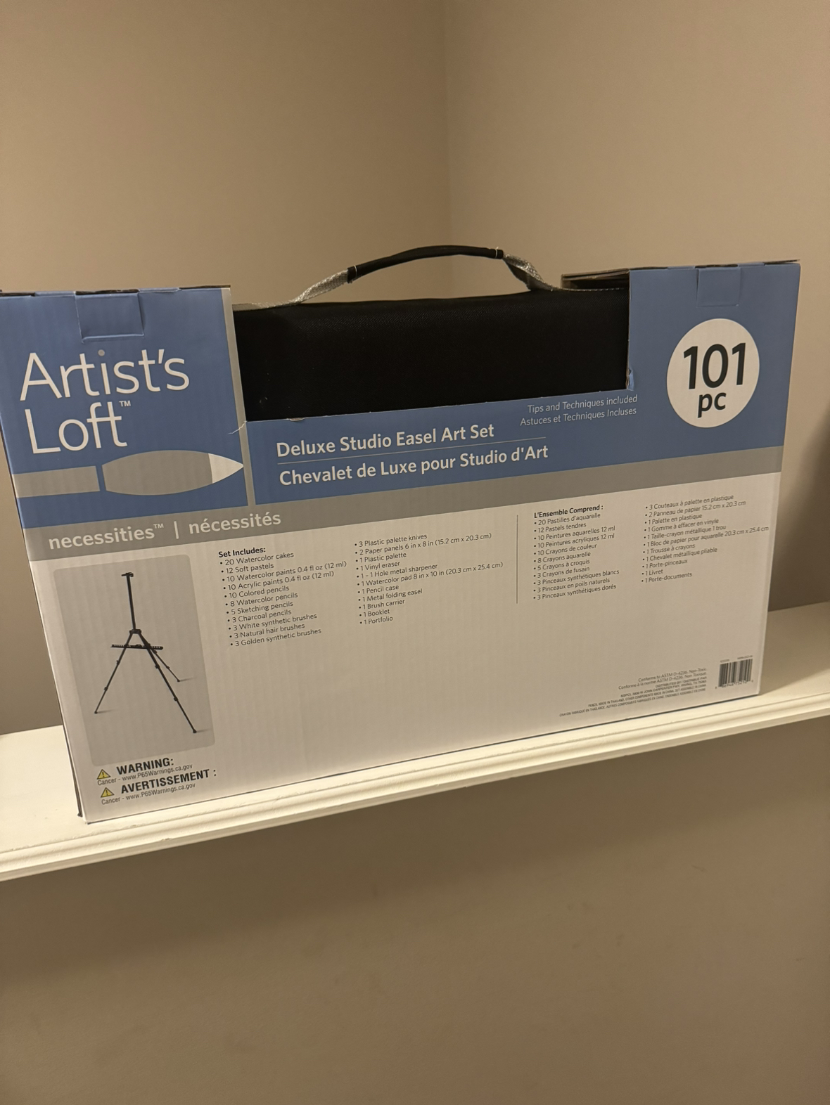 Art studio-deluxe art studio easel art set-new!! - photo 2