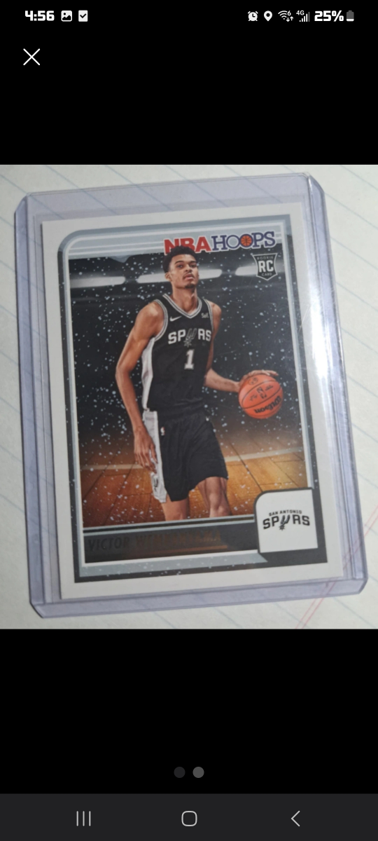 NBA Card Victor Wembanyama #277 Holiday Edition thumbnail