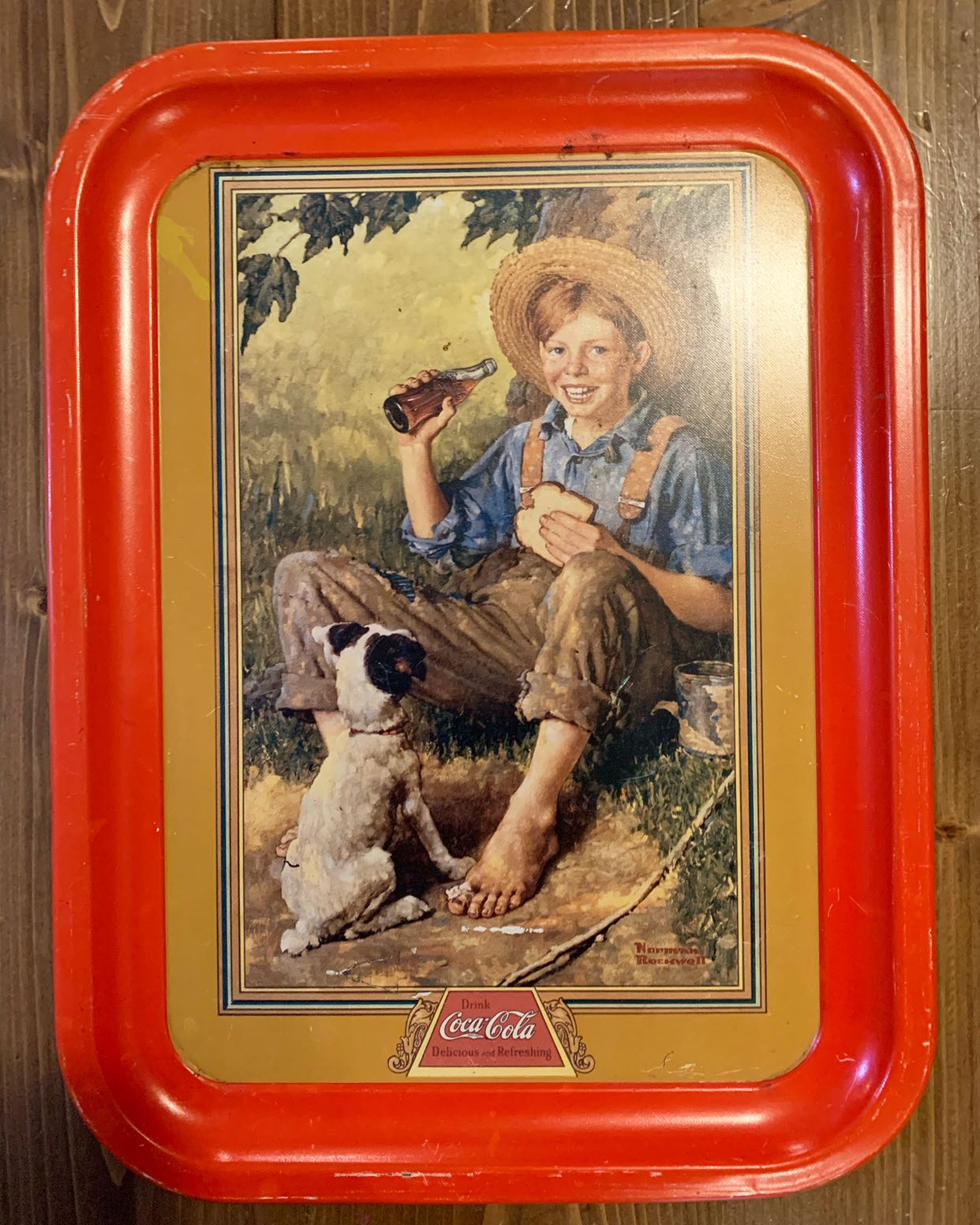 Coca Cola tray - photo 2