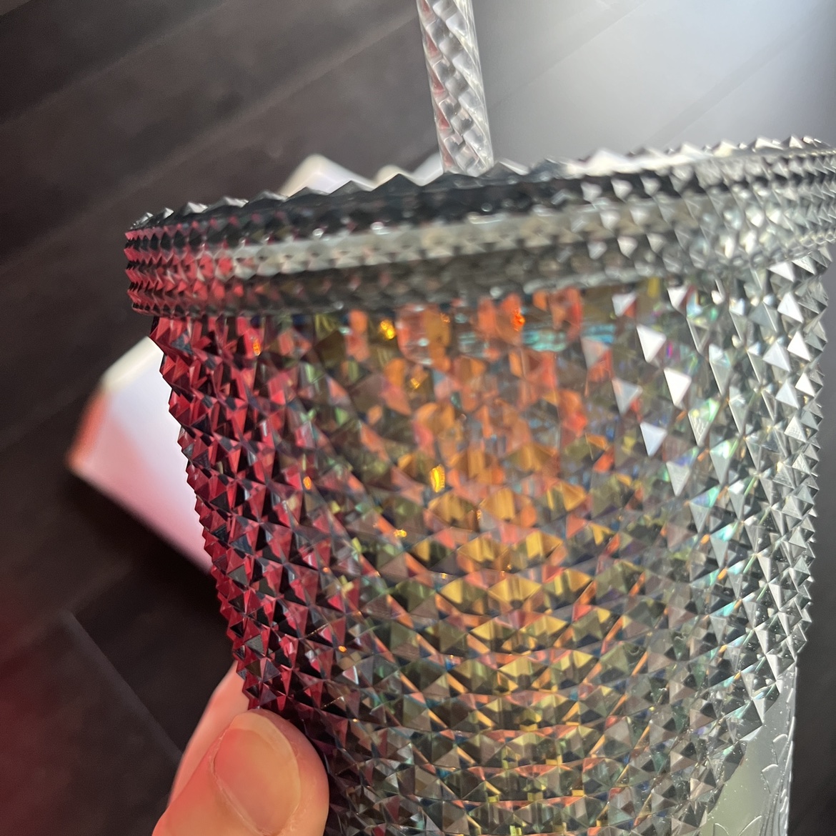 Limited Edition Starbucks Cup with Straw SUPER PRETTY image indicator(7)