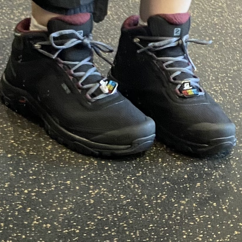 Women's waterproof Salomon soft shell boots ….size 9.5 image indicator(9)