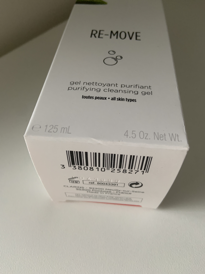 My clarins remove cleansing gel image indicator(2)