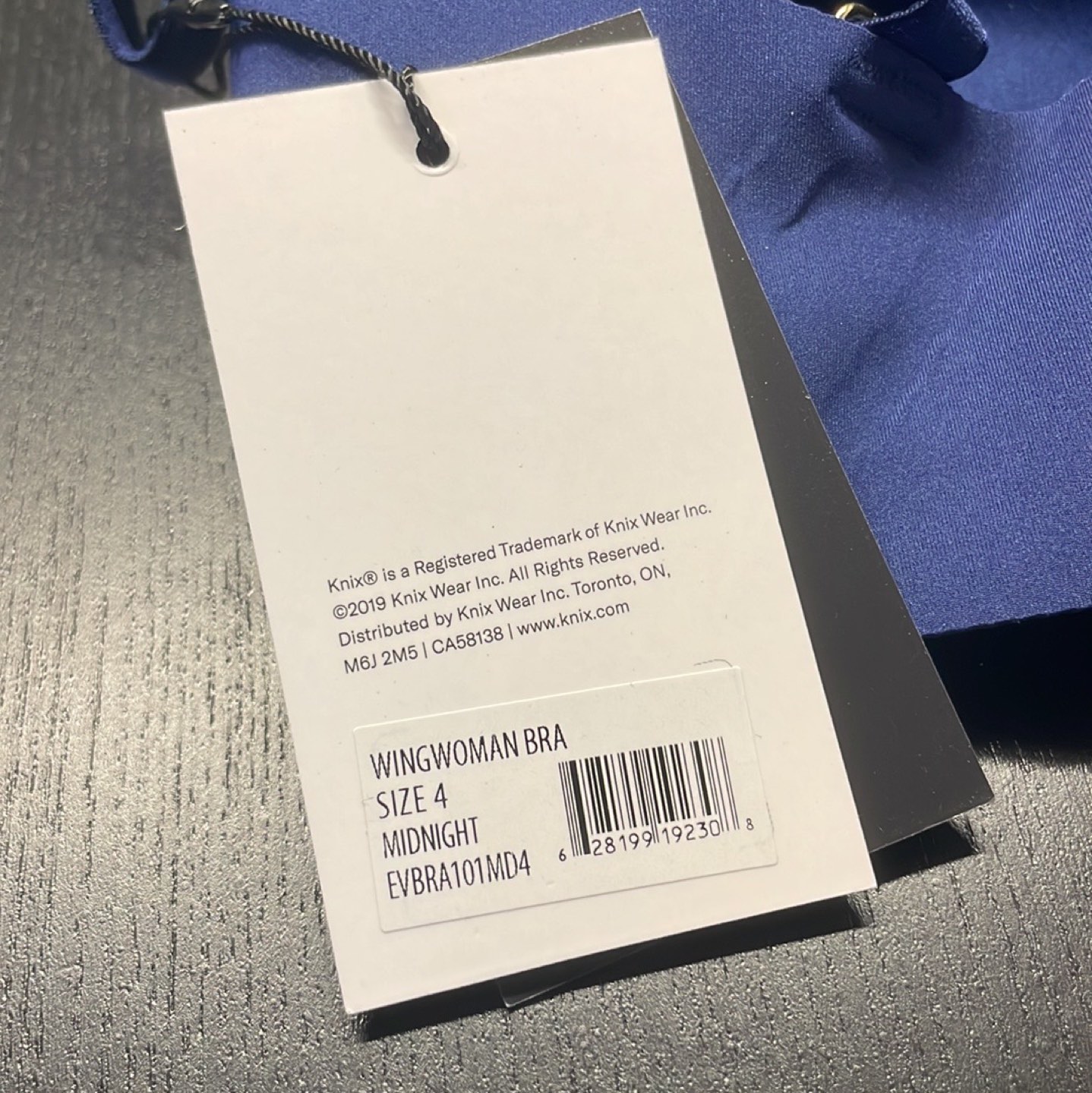 NEW Knix Wingwoman Contour Wireless bra (size 4) image indicator(6)