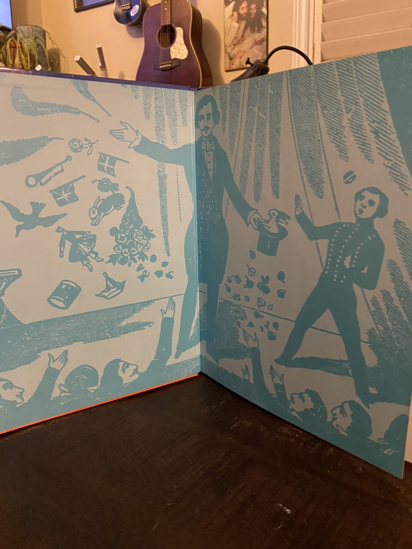 Vintage book on magic image indicator(2)