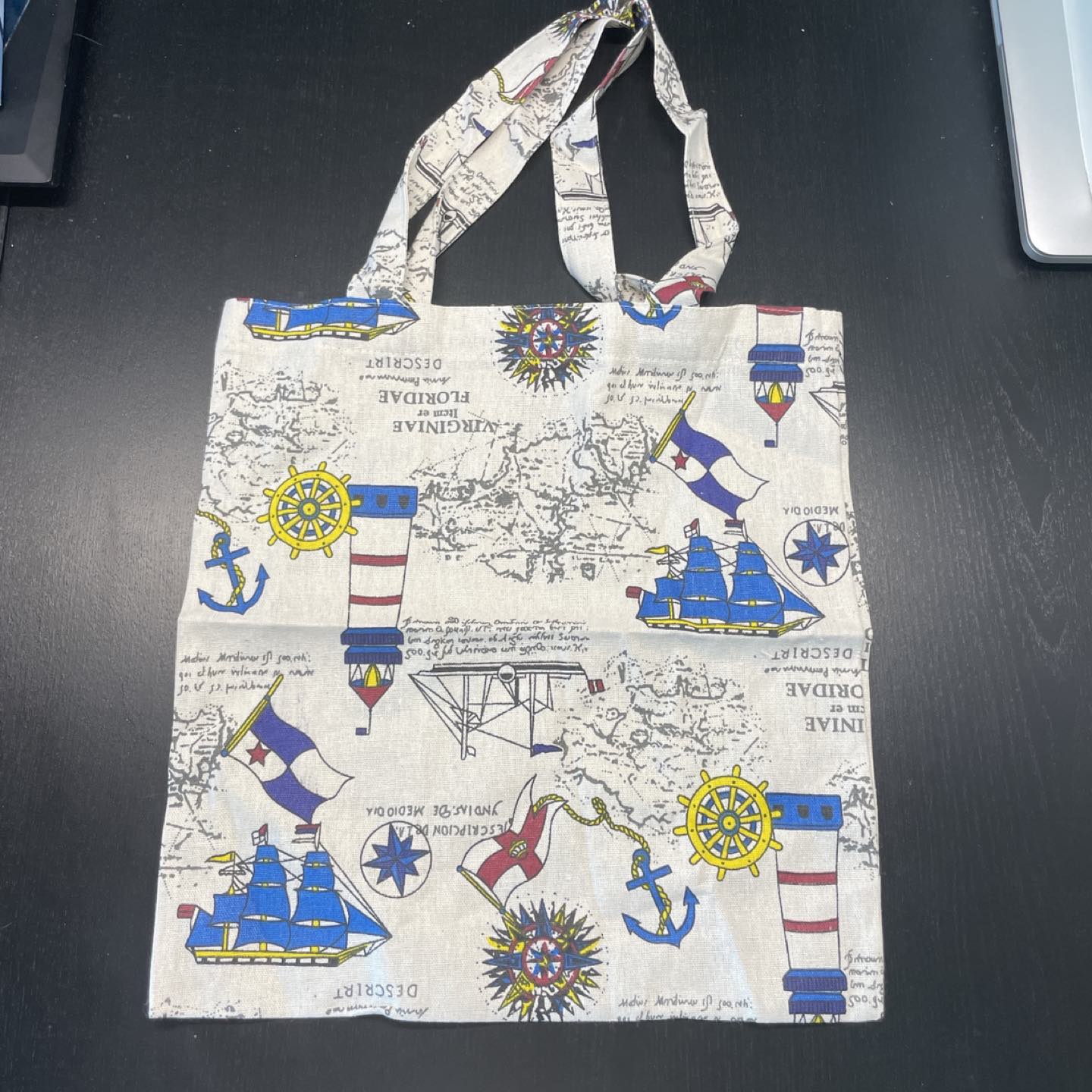 NEW❣️fabric tote bags - selling as a bundle of 4 for $10 image indicator(7)