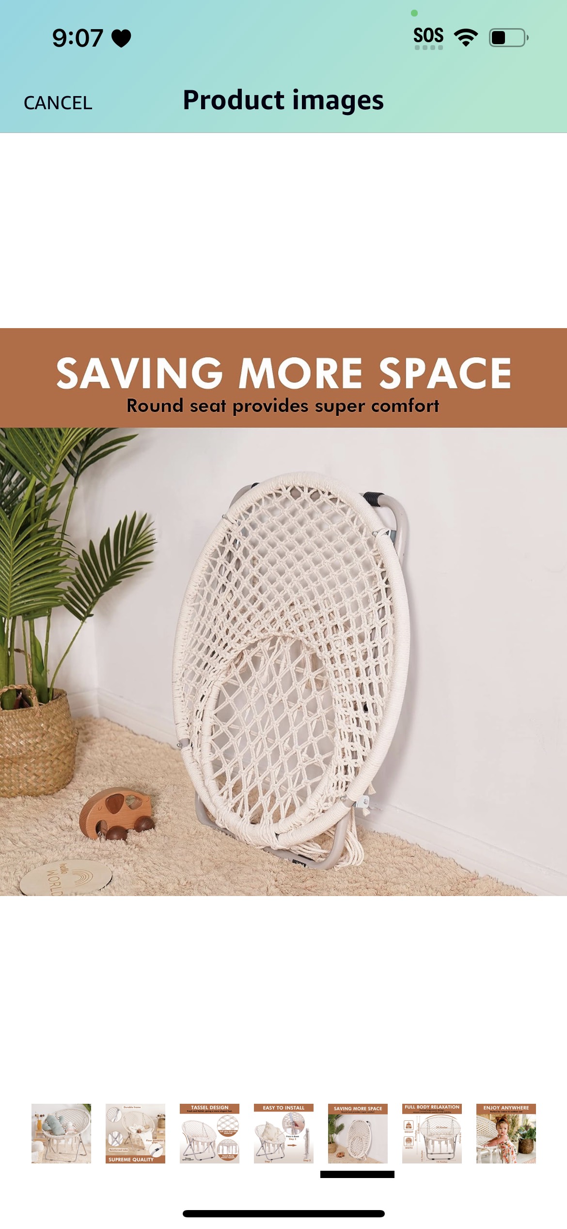 Moon chair #205 image indicator(6)