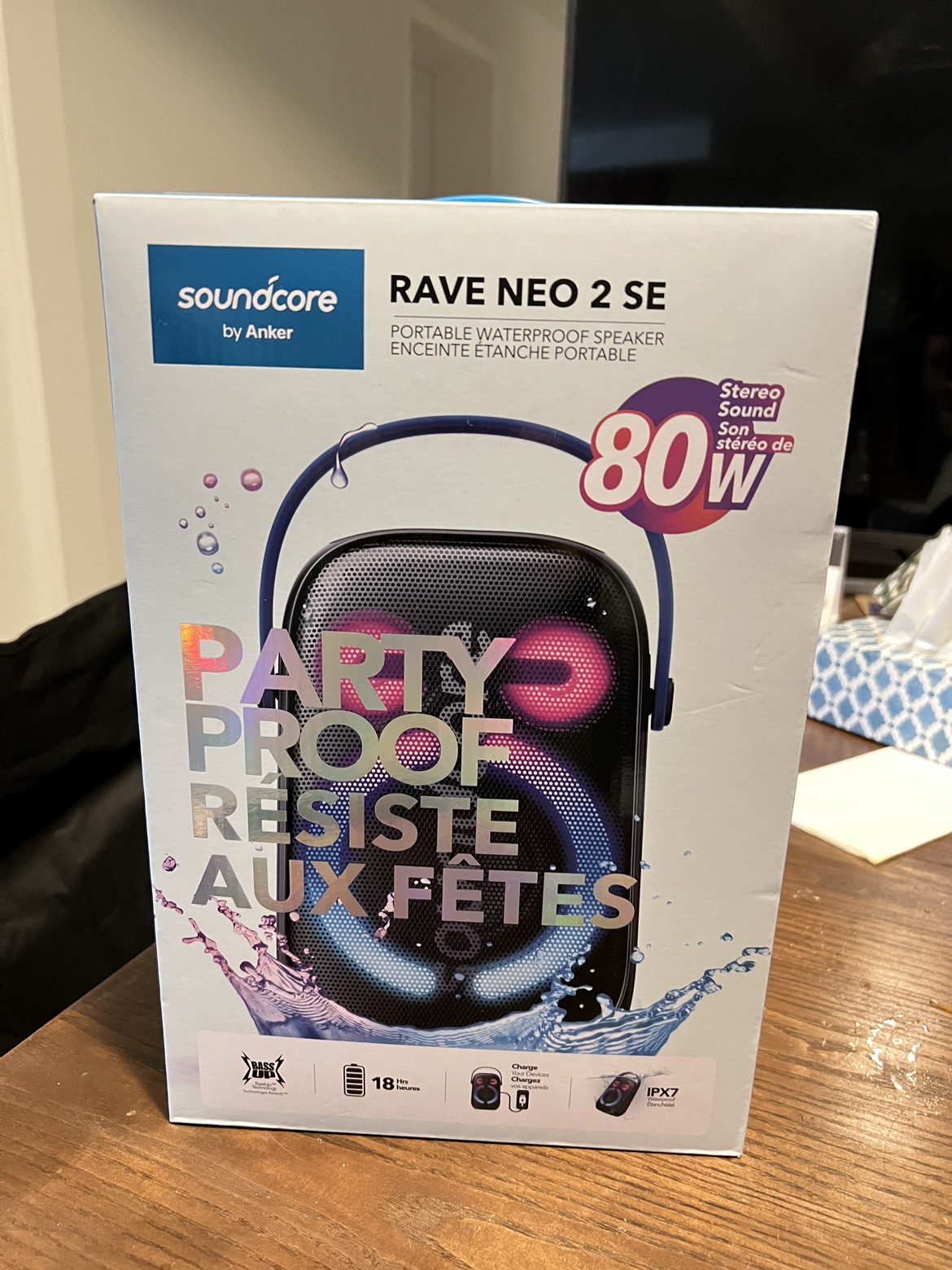 Rave Neo 2SE speak brand new, sealed. No longer needed