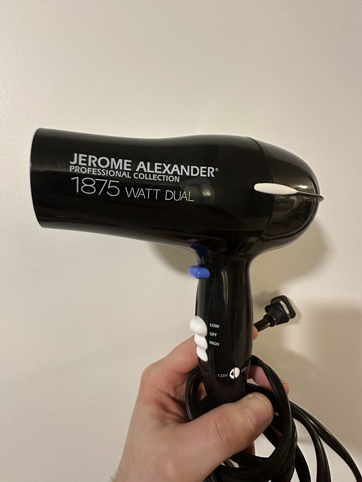Hair Blow Dryer, 1875 Watts, Jerome Alexander thumbnail