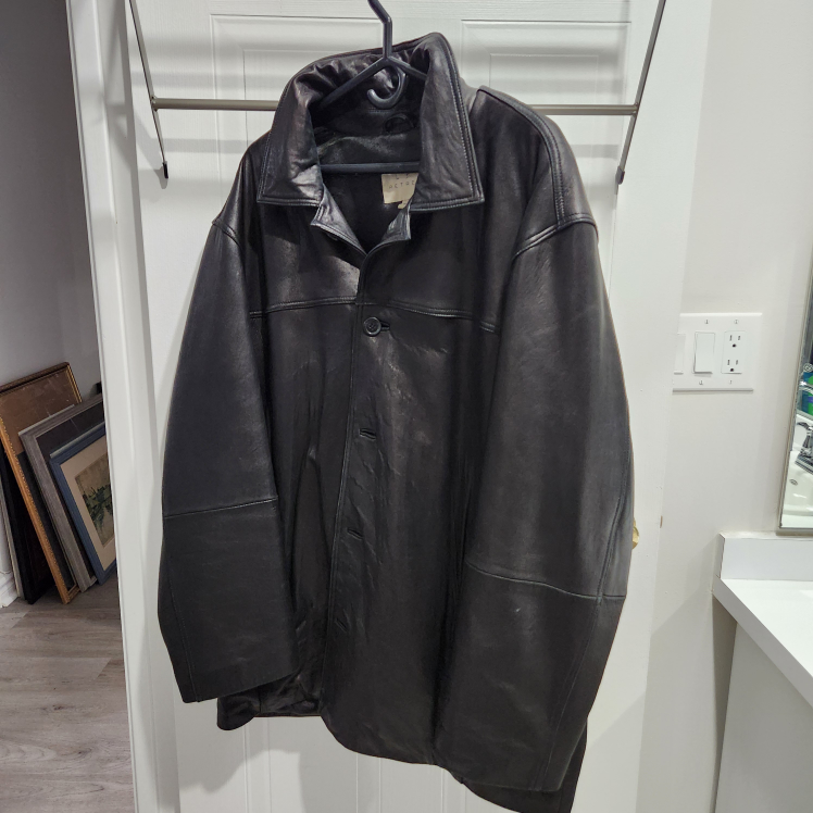 Men's leather jacket