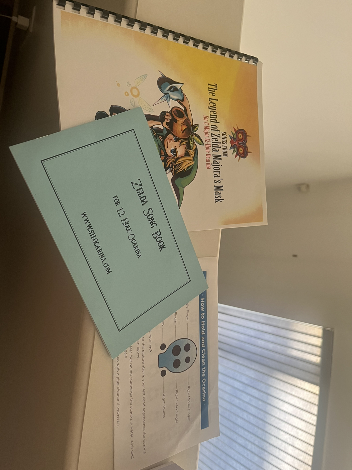 Two Ocarinas with Song Books image indicator(2)