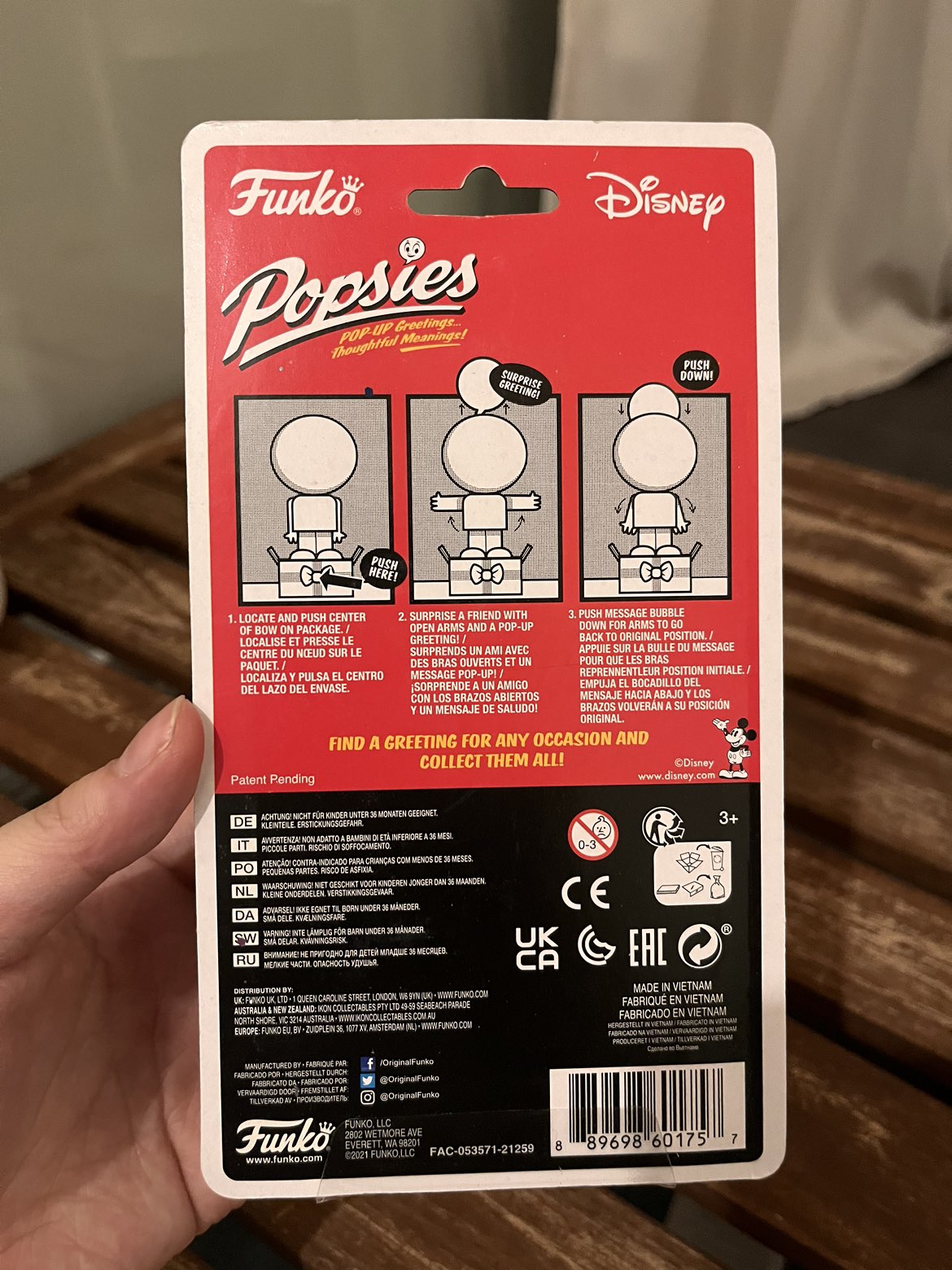 Mickey Mouse Funko Pop Disney Official image indicator(5)
