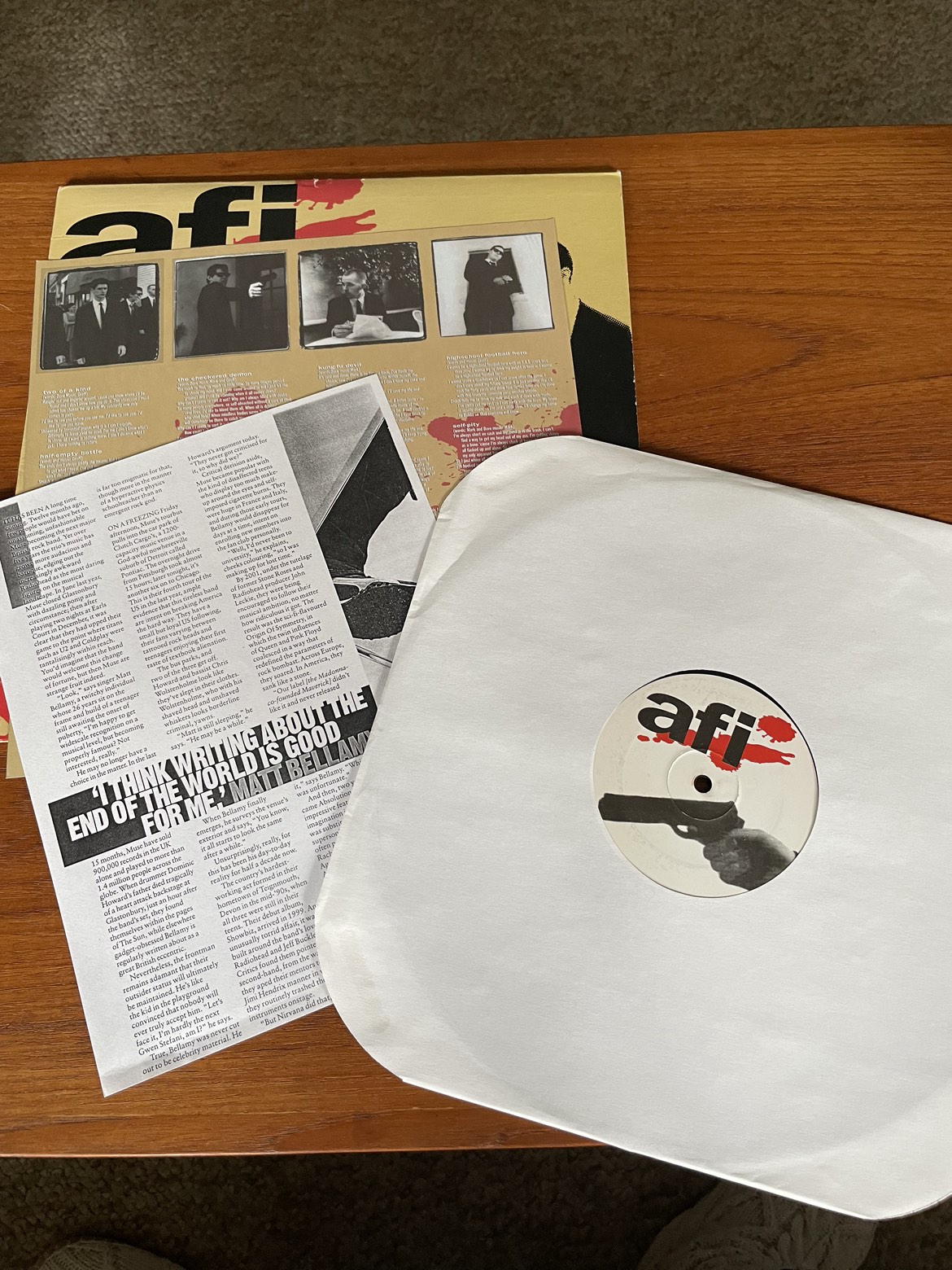 AFI “Answer That and Stay Fashionable” Vinyl - photo 3