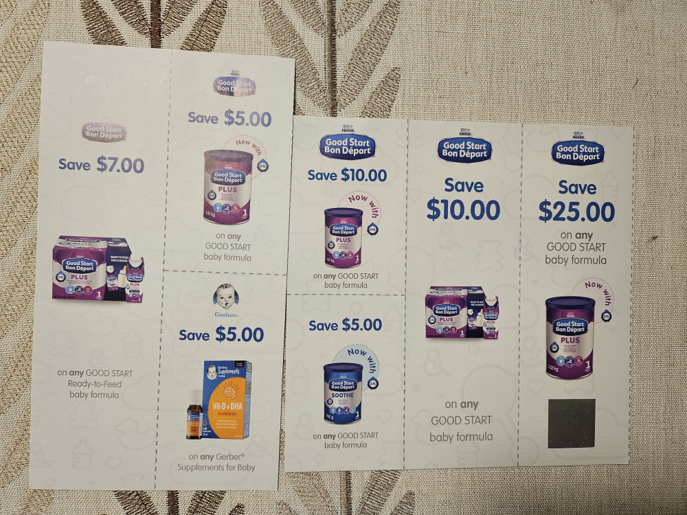 FREE Good Start formula coupons