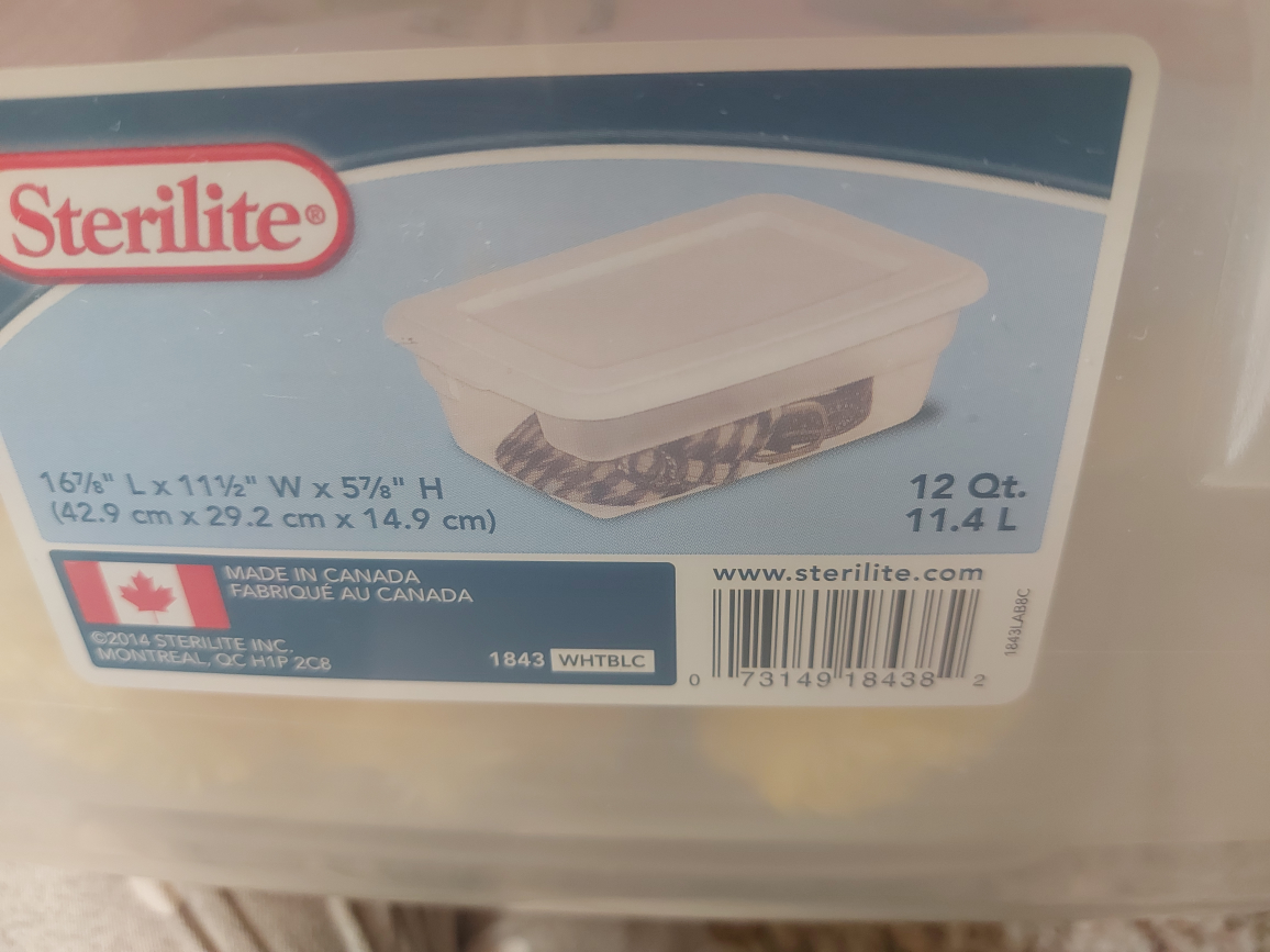 sterilite container