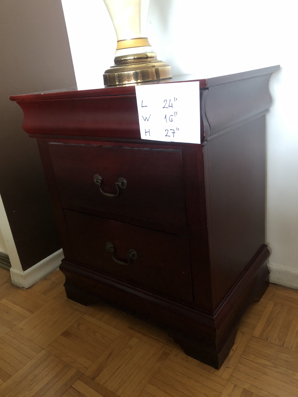 Two end tables