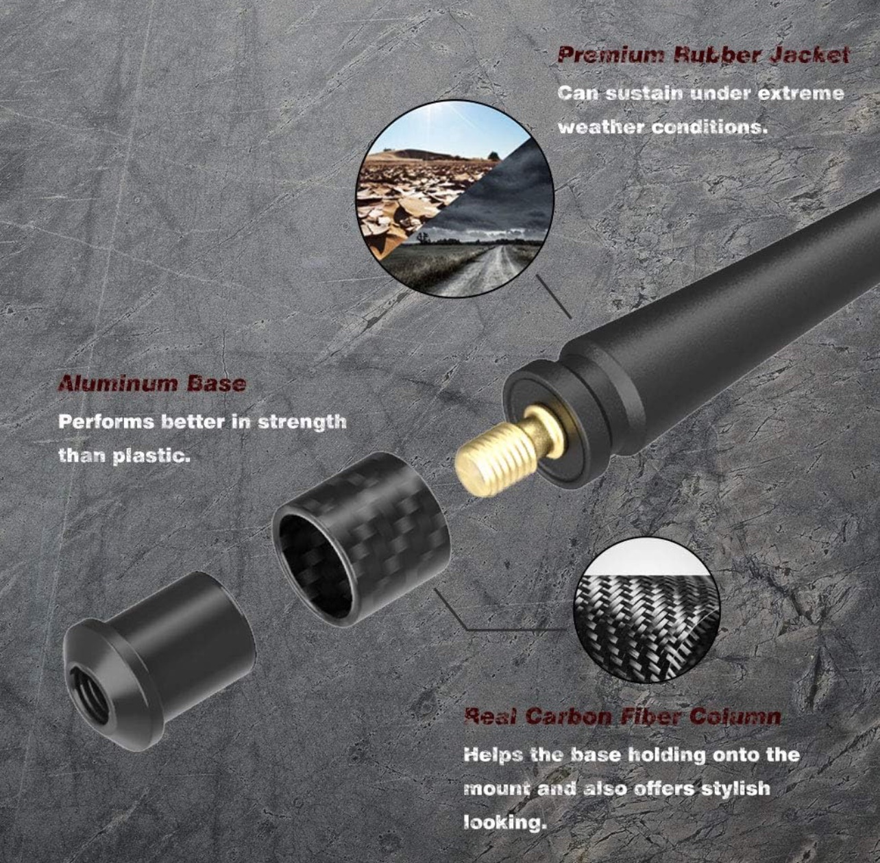 Replacement Jeep antenna BNIB image indicator(2)