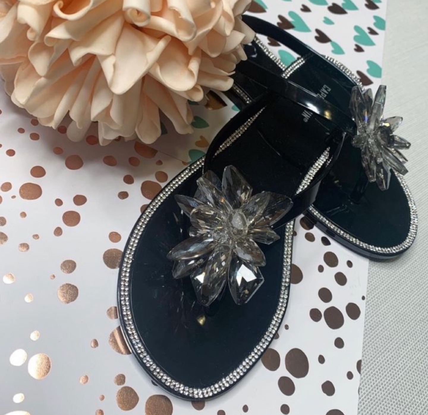 Fashion Nova’ Flower Bomb Sandals - photo 2