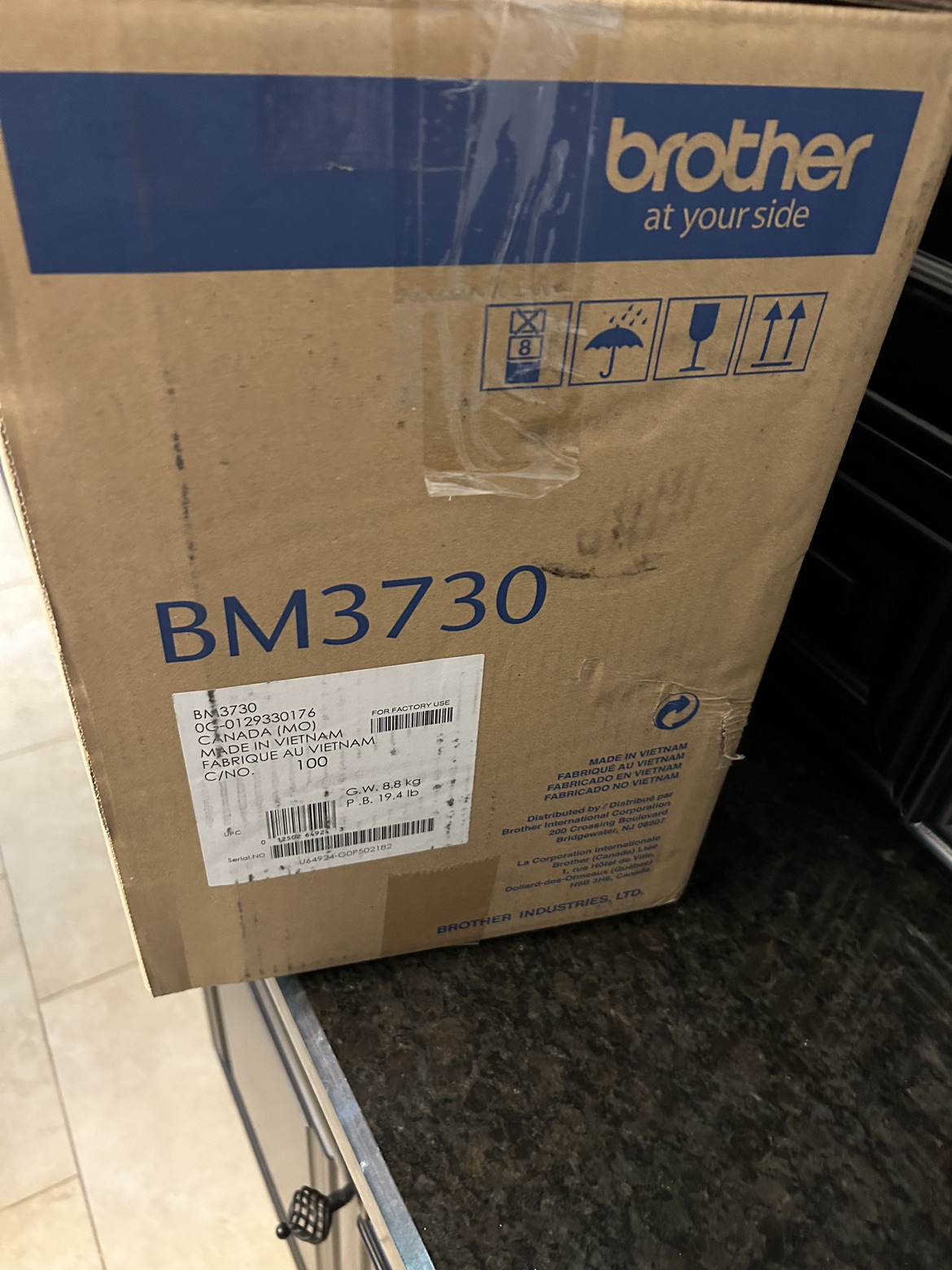 Brother sewing machine new in box unused BM3730 cheap image indicator(2)