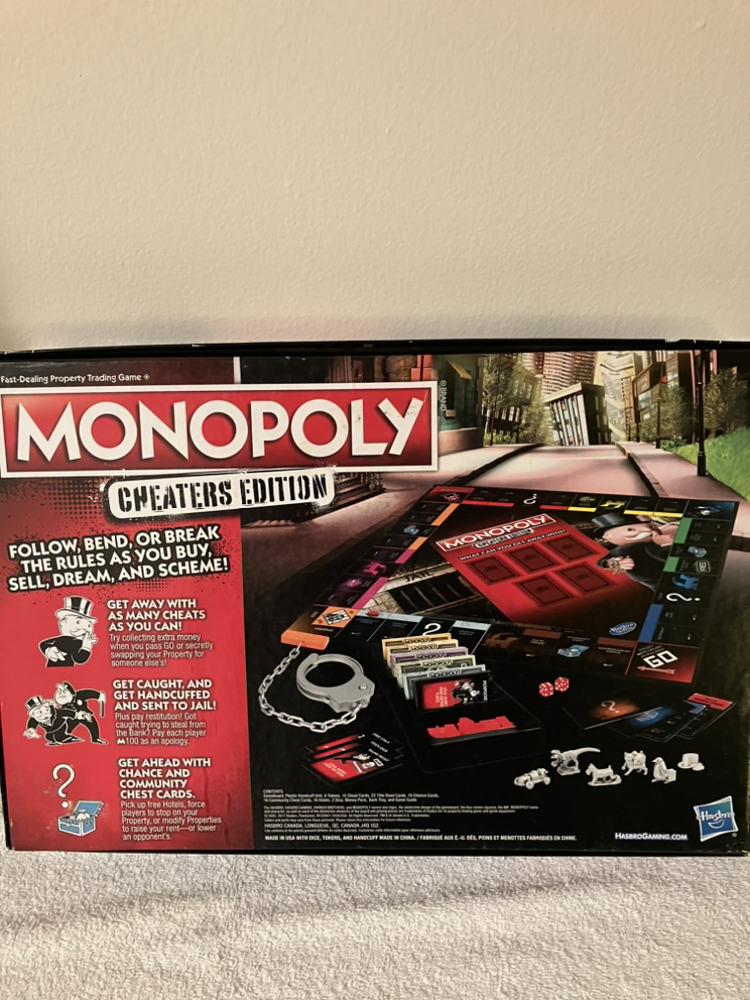 Like New Monopoly Cheaters Edition Board Game - photo 2