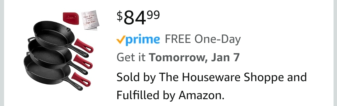 Cuisinel Castiron Frying Pans image indicator(4)