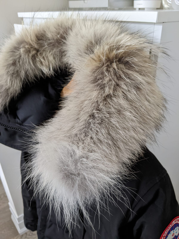 Black Canada Goose Shelburne Parka Coat image indicator(2)