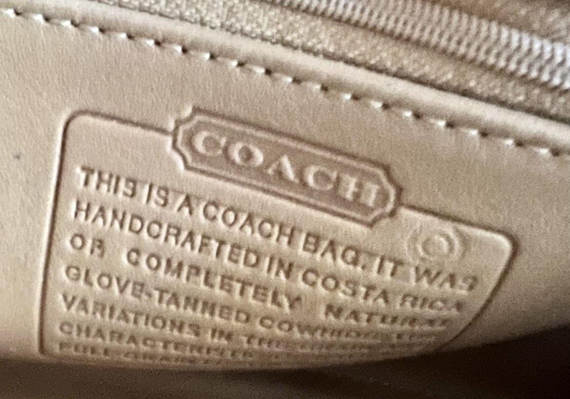 Coach Tan Leather Bag - photo 5