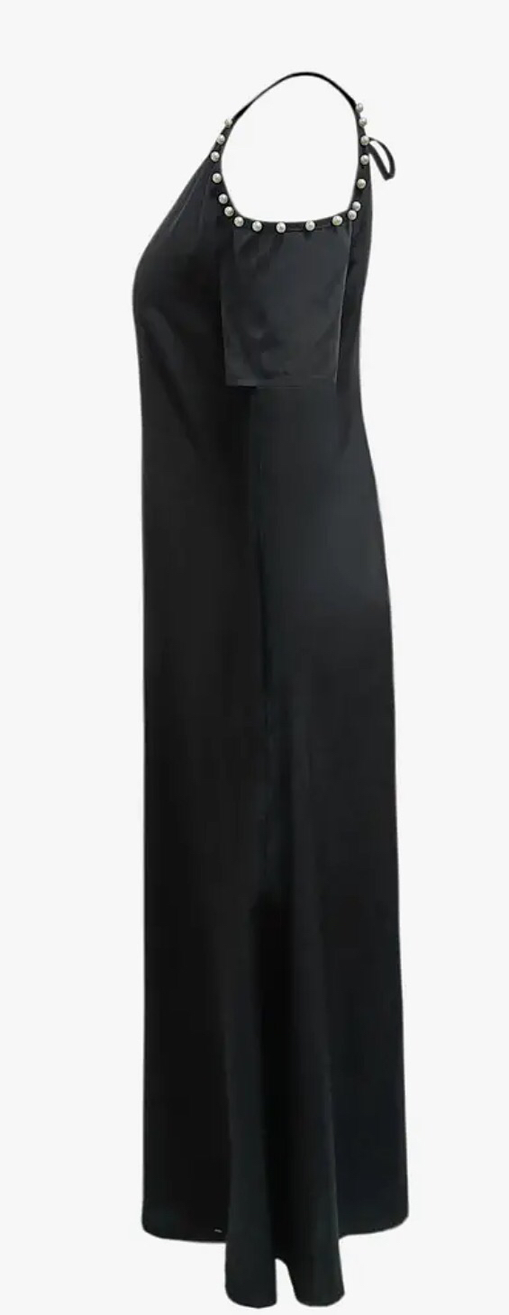 Elegant Long Black Dress - photo 3