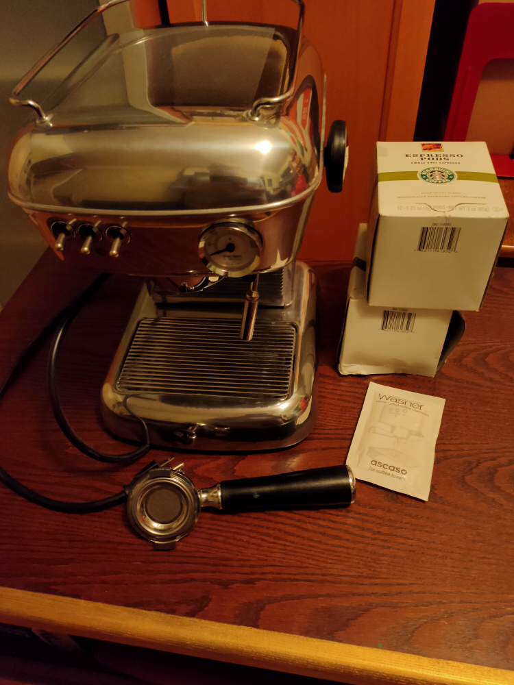 Ascaso Dream M.F. retro espresso machine