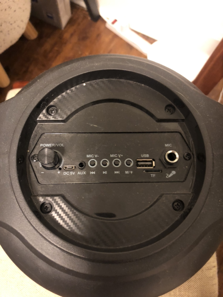 Soundlogic Party Star Speaker System w/ lights image indicator(2)