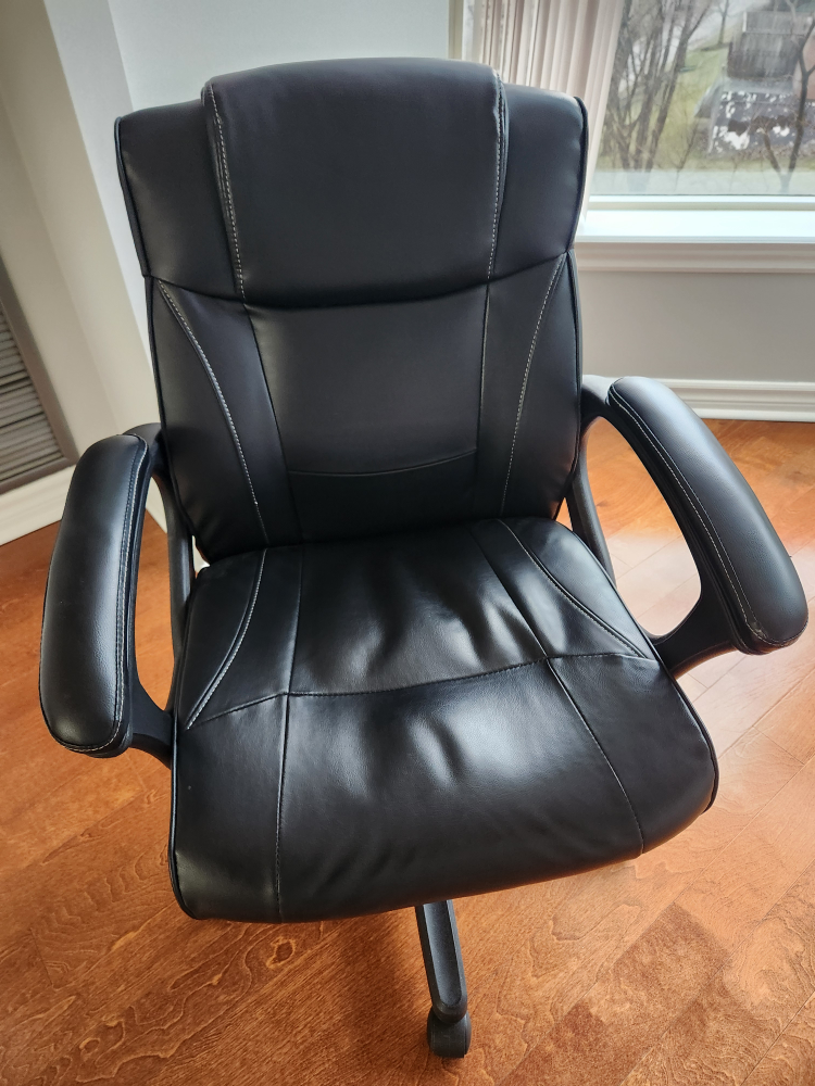 Office chair leather - pet free house - photo 2
