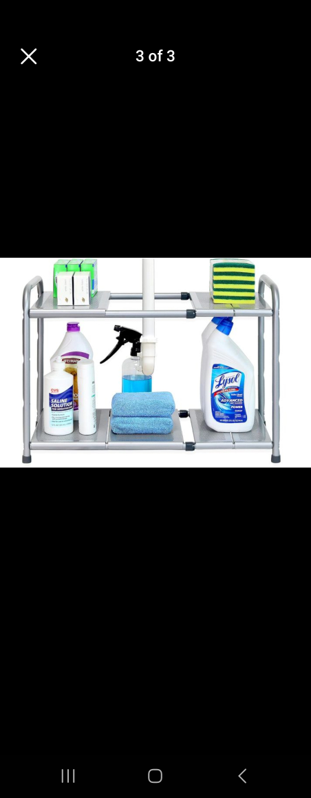 Expandable Organizer Rack For Sinks and Other Items - photo 2