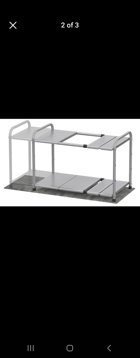 Expandable Organizer Rack For Sinks and Other Items - photo 3