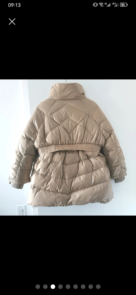 Brand New Hoodless Winter Down Jacket - Size S image indicator(2)