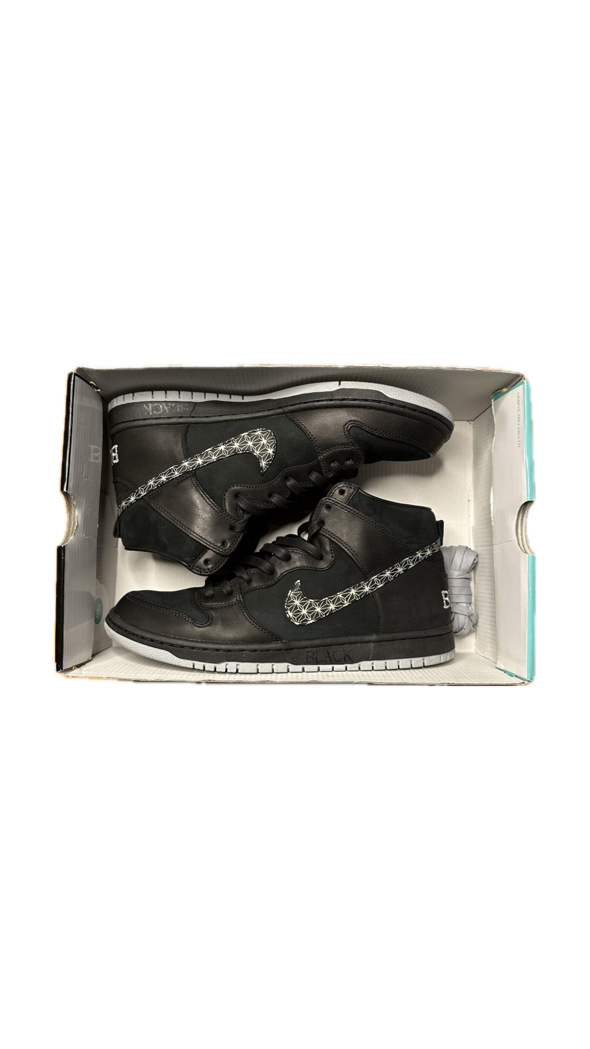 Black Bar x SB Zoom Dunk High Pro Black