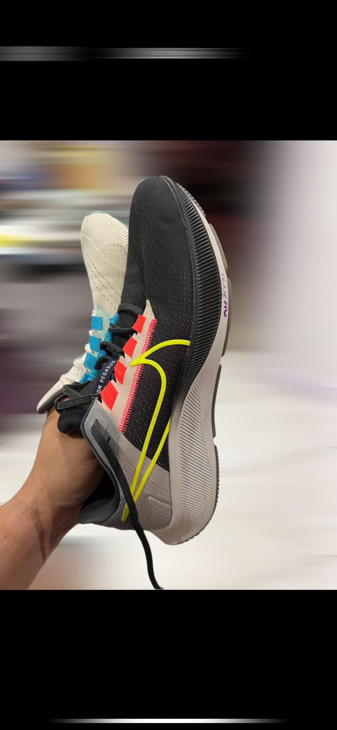 Nike zoom Pegasus 38 multi color size 10 (no box)