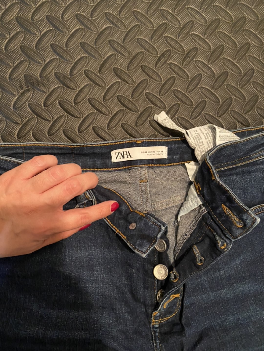 Zara High Waist Jeans - photo 2